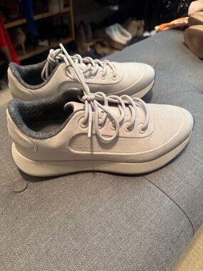 Allbirds Men's Casual Lace-Up Sneakers - Light Gray